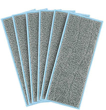 Load image into Gallery viewer, LINNIW M6 Wet Mopping Pads Washable Compatible with Braava Jet m Series, Reusable Wet Pads for iRobot Braava Jet M6 (6110, 6012, 6112) Pack of 6