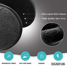 Load image into Gallery viewer, Winter Ear Muffs for Women Men (2 Pack/ 1 Pack) Foldable Behind the Head Ear Warmer for Outdoor