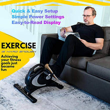 Load image into Gallery viewer, Under Desk Bike Pedal Exerciser - Stationary Magnetic Mini Exercise Bike - Office, Home Equipment Peddler,Cycling Bike,Exercise Bike,Recumbent Exercise Bike,Mini Stepper,Exercise Machines For Home Use
