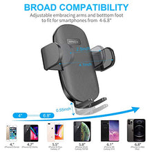 Load image into Gallery viewer, Suction Cup Car Phone Holder Mount, Dashboard/Windshield/Window Phone Holder for Car with Ultra Sticky Gel Pad, Compatible With iPhone, Samsung, 4-6.8 Inch Cell Phones, Thick Case & Big Phone Friendly