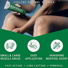 Load image into Gallery viewer, Biofreeze Menthol Pain Relieving Gel 3 FL OZ Tube For Pain Relief Associated With Sore Muscles, Arthritis, Backaches, Strains, Bruises, Sprains & Joint Pain (Packaging May Vary)