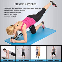 Load image into Gallery viewer, Resistance Bands Set - Expander Yoga Exercise Fitness Rubber Tube Bands for Home Gyms - Workout Elastic Pull Rope - Body Stretch Training Pedal Excerciser