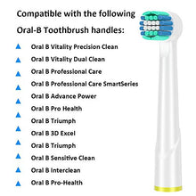 Load image into Gallery viewer, KHBD Replacement Brush Heads for Braun Oral B Electric Toothbrush, Pack of 8 Precision Clean, 8 Sensitive Clean (soft), Electric Toothbrush Replacement Toothbrush Heads for Oral-b Vitality - 16 Pack