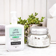 Load image into Gallery viewer, Neutrogena Ultra Gentle Hydrating Daily Facial Cleanser for Sensitive Skin, Acne, Eczema & Rosacea, Oil-Free, Soap-Free, Hypoallergenic & Non-Comedogenic Creamy Face Wash, 12 fl. oz