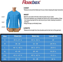 Load image into Gallery viewer, Roadbox Mens Long Sleeve UV Sun Protection Swimming Rash Guard Shirts SPF