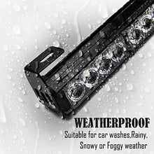 Load image into Gallery viewer, Traffic Advisor Light Bar 36 Inch 16 Flash Modes 32 Led Emergency Strobe Warning Lights Directional Bar Hazard Warning Flashing Safety Light with Led Display Screen Controller(35.5 Inch, Yellow/Amber)