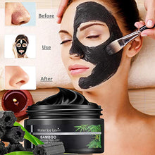 Load image into Gallery viewer, Blackhead Remover Mask, Bamboo Charcoal Peel Off Mask, Black Mask for Both Men and Women, Purifying Facial Mask for All Skin Types Face & Nose