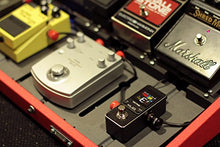 Load image into Gallery viewer, KLIQ TinyTune Tuner Pedal for Guitar and Bass - Mini - Chromatic - with Pitch Calibration and Flat Tuning (Power Supply Required)