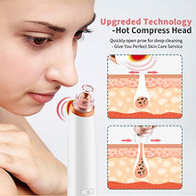 Load image into Gallery viewer, Blackhead Remover Vacuum Facial Acne Pore Suction Blackhead Vacume Cleaner Extractor Tool Face Comedone Removal with 6 Probes LCD Screen for Women & Men by Sunrich