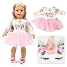 Load image into Gallery viewer, ZQDOLL 19 pcs Girl Doll Clothes Gift for American 18 inch Doll Clothes and Accessories, Including 10 Complete Sets of Clothing