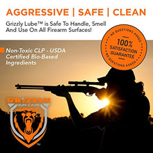Load image into Gallery viewer, Grizzly Lube CLP | All-in-One Gun Cleaner, Lubricant, Protectant | USDA Certified Bio-Based Gun Lube | Exceeds 5 MIL-SPEC Technical Standards | 4 Oz. Leak-Proof Container