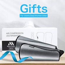 Load image into Gallery viewer, Mothers Day Gifts Compression Leg and Foot Massager with Heat - Calf Air Massager for Circulation - Massage for Arm, Leg, Calf - Support Calves Foot Pain - Relax Gifts for Women,Men,Mom,Dad