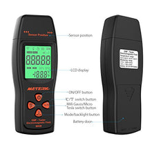 Load image into Gallery viewer, Meterk EMF Meter Electromagnetic Field Radiation Detector Handheld Mini Digital LCD EMF Detector Dosimeter Tester Counter