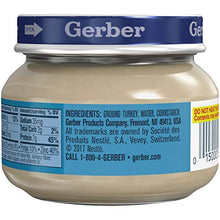 Load image into Gallery viewer, Gerber 2nd Foods Baby Food Gravy Jars, Turkey & Gravy, Non-GMO Pureed Baby Food, No Artificial Flavors or Colors, 2.5-Ounce Glass Jars (Pack of 20 Jars)