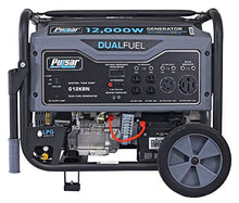 Load image into Gallery viewer, Pulsar G12KBN-SG Heavy Duty Portable Dual Fuel Generator - 9500 Rated Watts & 12000 Peak Watts - Gas & LPG - Electric Start - Transfer Switch & RV Ready - CARB Compliant