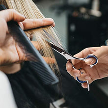 Load image into Gallery viewer, Hair Cutting Scissors Shears Professional Barber ULG 6.5 inch Hairdressing Regular Scissor Salon Razor Edge Hair Cutting Shear Japanese Stainless Steel with Detachable Finger Inserts