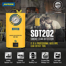 Load image into Gallery viewer, AUTOOL Automotive Leak Detector Tool Cars Leak Locator Tester Car Pipe Leakage Tester Support Evap for All Vehicles