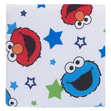 Load image into Gallery viewer, Sesame Street Awesome Buds Elmo/Cookie Monster 4 Piece Toddler Bed Set, Blue/Red/Green
