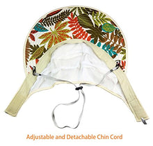 Load image into Gallery viewer, HINDAWI Sun Hats for Women Sun Hat Wide Brim UV Protection Summer Beach Foldable Visor Beige