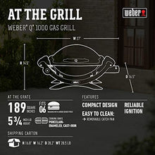 Load image into Gallery viewer, Weber 50060001 Q1000 Liquid Propane Grill,Chrome