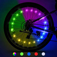 Load image into Gallery viewer, Tesoky Tire Lights for Bicycle,Led Lights for Bike 2 Pack Lights for Bike Tires for Teen Boys