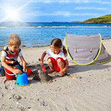 Load image into Gallery viewer, Baby Beach Tent, Portable Pop Up Tent, UPF 50+ Sun Shelters, Baby Shade with Mosquito Net, Sun Shade for Girls Boys, Beach Umbrella for Infant