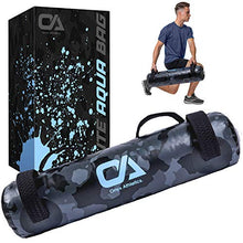 Load image into Gallery viewer, Onyx Athletics Elite Aqua Bag – Sandbags for Fitness with Water and Upgraded Air Pump – Adjustable Weighted Water Bag with Strong Handles – Perfect for Core and Balance Trainings – Max 50LBS