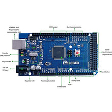 Load image into Gallery viewer, ELEGOO MEGA R3 Board ATmega 2560 + USB Cable Compatible with Arduino IDE Projects RoHS Compliant