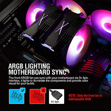 Load image into Gallery viewer, Vetroo U6PRO Dual Tower CPU Cooler, 120mm ARGB PWM Air Cooler 220W TDP 6pc Heatpipes for Intel LGA 1200 115X / AMD Ryzen AM4