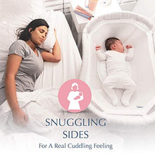 Load image into Gallery viewer, MySnuggly Newborn Bassinet Insert for Halo Bassinets | Safe Real Cuddling Feeling for Better Sleep | Patent Pending