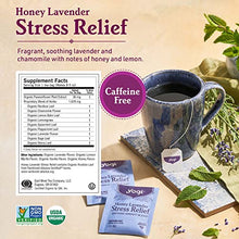 Load image into Gallery viewer, Yogi Tea - Stress Relief and Relaxation Variety Pack Sampler (5 Pack) - Calming, Chamomile, Honey Lavender Stress Relief, Relaxed Mind, Kava Stress Relief - Caffeine Free - 80 Organic Herbal Tea Bags