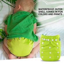 Load image into Gallery viewer, MBX Baby Cloth Diaper Liners Bamboo - 4 Pack Fragrance Free Cloth Diaper Liners and Cloth Diaper Nappy