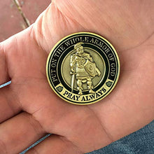 Load image into Gallery viewer, Armor of God Challenge Coin,Prayer Commemorative Coin