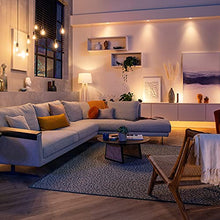 Load image into Gallery viewer, Philips Hue 2-Pack White A19 Medium Lumen Smart Bulb, 1100 Lumens, Bluetooth & Zigbee Compatible (Hue Hub Optional), Works with Alexa & Google Assistant, White (Dimmable Only)