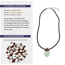Load image into Gallery viewer, Pendant Chakra Moonstone Necklace with Genuine Healing Crystal Stone, Crystals Jewelry for Women and Men, Girls, Boys, Handmade with Love, Spiritual Gifts for Positive Energy and Meditation by Smoky Quartz