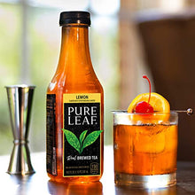Load image into Gallery viewer, Pure Leaf Iced Tea, Sweetened, Real Brewed Black Tea, Lemon, 18.5 Fl Oz (Pack of 12)