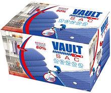Load image into Gallery viewer, Vacuum Storage Bags | 14 PACK | 5 X JUMBO, 3 X LARGE, 3 X MEDIUM, 3 X SMALL | 80% MORE STORAGE for Clothes Blankets Duvets & Much More | Works with Any Vacuum Cleaner FREE Hand-Pump For Travel