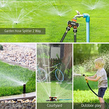Load image into Gallery viewer, VIVOSUN 2 Way Garden Hose Splitter with Automatic Water Timer