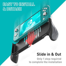 Load image into Gallery viewer, Grip for Nintendo Switch Lite, JUSPRO Ergonomic Comfort Handheld Protective Gaming Case Portable Cover Accessories Compatible with Nintendo Switch Lite