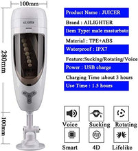Load image into Gallery viewer, Flesh Lîghtsex Tõy, Automatic Silicone Piston Pùssy Deluxe Tõy for Man for Šex, Male M-âsterbrâtors Tõy Realistic Sùction Hands Free Pǒcket Pùssyfoot for Men Muscles Enlargement Relax Massage Tool