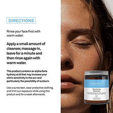Load image into Gallery viewer, Facetheory Clarifying Cleanser C2 with Glycolic Acid | Exfoliating Cream Cleanser | Cleanse, Congested, Blemish-prone Skin | Removes Makeup | Vegan & Cruelty-Free | Made in UK | Mandarin | 170ml