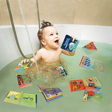 Load image into Gallery viewer, Baby Bath Books,Nontoxic Fabric Soft Baby Cloth Books,Early Education Toys,Waterproof Baby Books for Toddler, Infants Perfect Shower Toys,Kids Bath Toys Birthday Gift(Pack of 8)