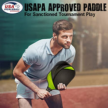Load image into Gallery viewer, Gonex Pickleball Paddles, USAPA Pickleball Set of 2, Graphite Pickleball Racket, Lightweight Pickle Balls Equipment with 4 Balls, Portable Carry Bag