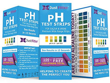 Load image into Gallery viewer, pH Test Strips for Testing Alkaline and Acid Levels in The Body. Track & Monitor Your pH Level Using Saliva and Urine. Get Highly Accurate Results in Seconds.