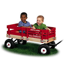 Load image into Gallery viewer, Radio Flyer All-Terrain Cargo Wagon for Kids, Garden and Cargo, Red