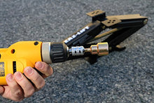 Load image into Gallery viewer, Camco RV Leveling Scissor Jack Socket Drill Adapter With 1/4" Quick Connect Shank, Works With All 3/4" Hex Drive Jacks - 48865