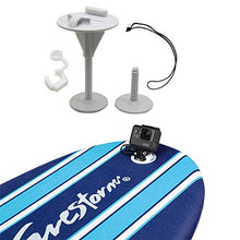 Load image into Gallery viewer, Hooshion Bodyboard Wakeboard Foam Surfboard Mount Kit Surfing Mount with Anti-Lost Strap for GoPro Hero 8/7/6/5/4/3+/3/2/1 (White)