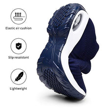 Load image into Gallery viewer, STQ Women's Walking Shoes Casual Sneakers for All Day Wear Navy, 7