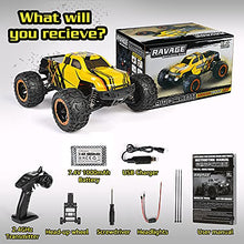 Load image into Gallery viewer, NUOKE Brushless RC Cars 60km/h with 2 Rechargeable Batteries Remote Control Truck for Adults High Speed 4WD Offroad All Terrain Waterproof Monster Truck Gifts for Boys Kids