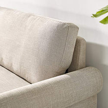 Load image into Gallery viewer, ZINUS Josh Loveseat Sofa / Easy, Tool-Free Assembly, Beige